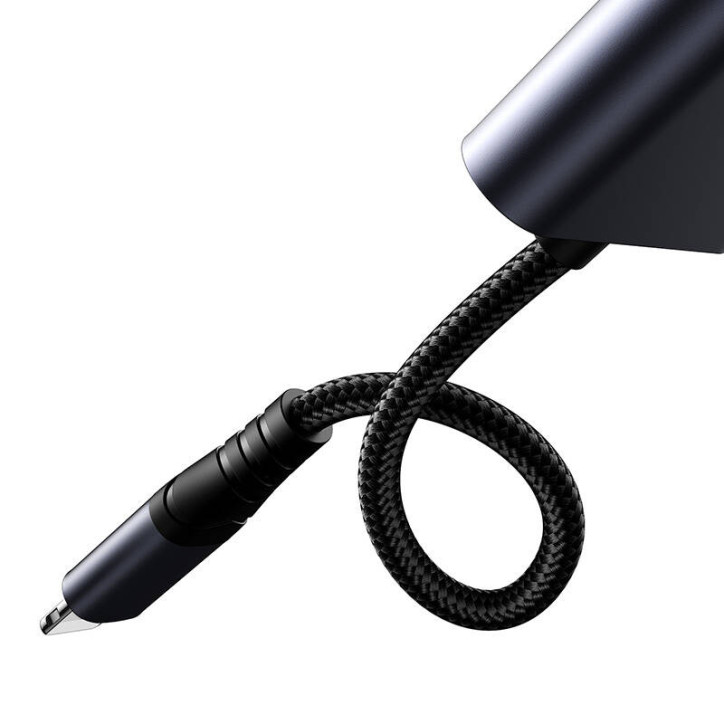 Adattatore Audio 2-in-1 Joyroom SY-L01 Lightning-3.5mm + Lightning (Nero)