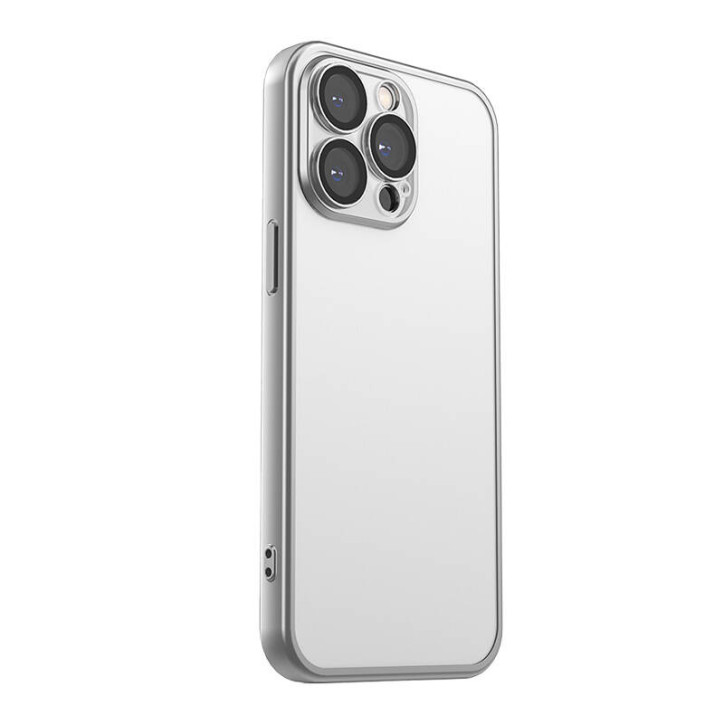 Cover protettiva Joyroom JR-15Q2 per iPhone 15 Pro Grigio Opaco