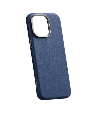 Magnetic protective phone case Joyroom JR-BP007 for iPhone 15 Pro Max (blue)