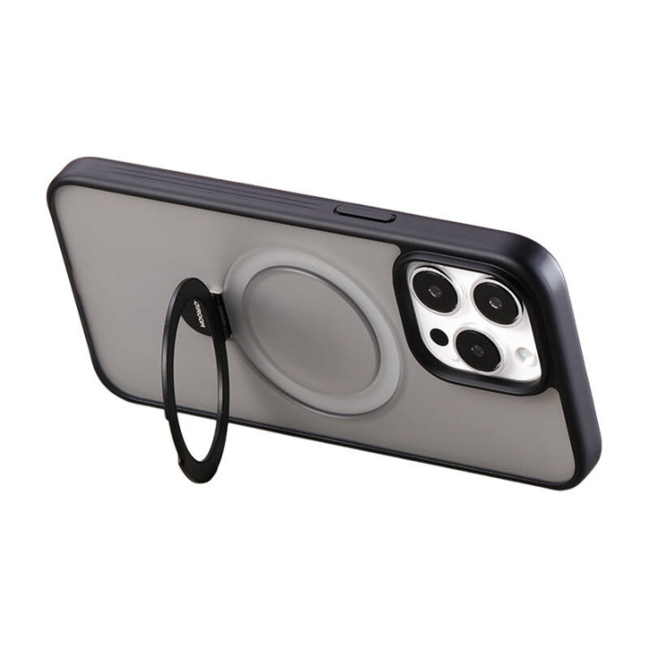 Joyroom JR-BP004 Custodia Protettiva Magnetica con Supporto per iPhone 15 Nero