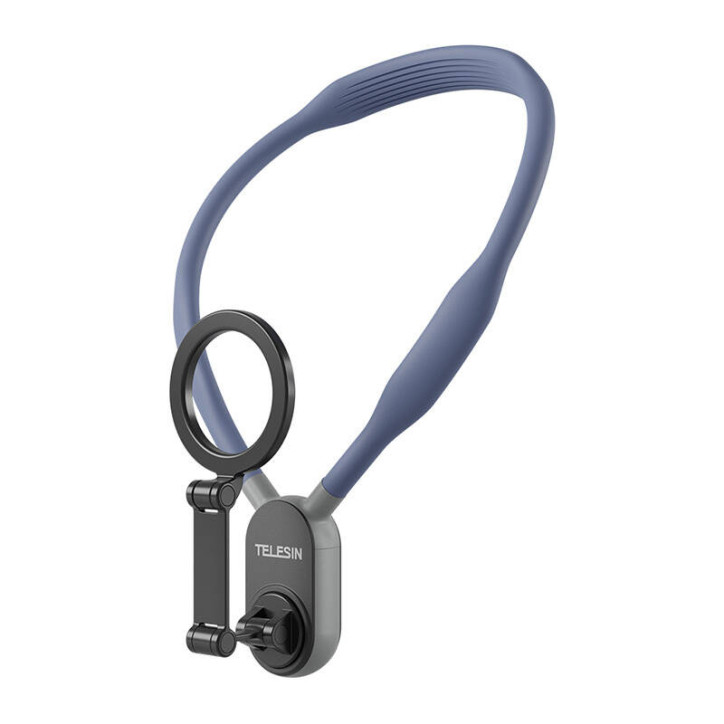 Supporto da collo magnetico TELESIN per smartphone Blu Supporto da collo magnetico TELESIN per smartphone Blu