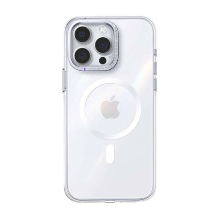 Joyroom PN-15B2 Magsafe Glacier Case per iPhone 15 Pro Trasparente