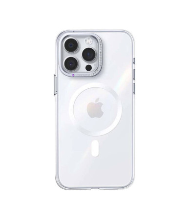 Joyroom PN-15B4 Magsafe Glacier Case iPhone 15 Pro Max Trasparente