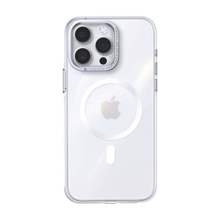 Joyroom PN-15B4 Magsafe Glacier Case iPhone 15 Pro Max Trasparente