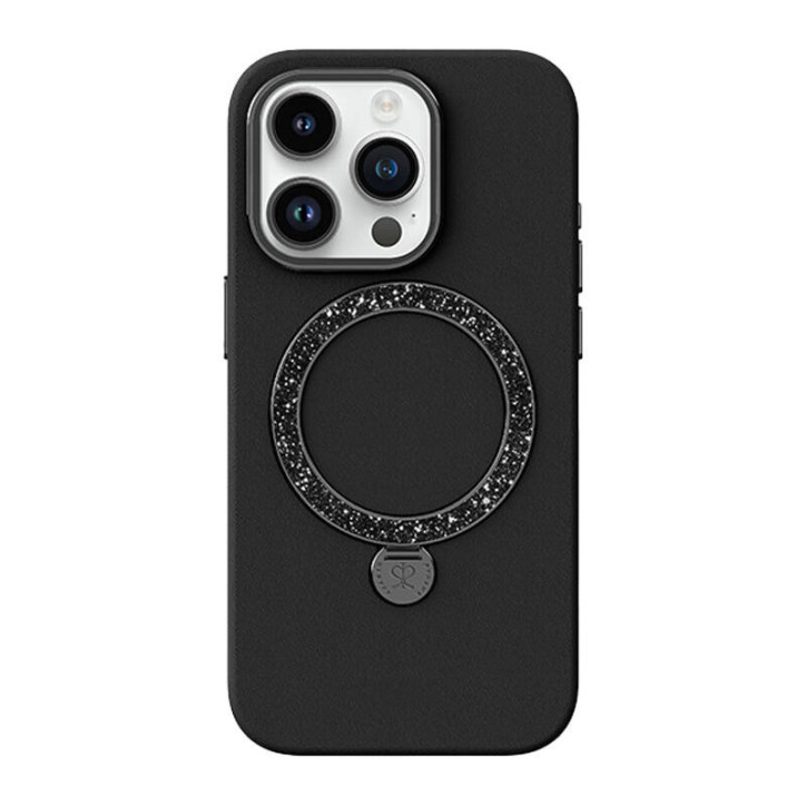Joyroom PN-15L4 Dancing Circle Case per iPhone 15 Pro Max (Nero) Joyroom PN-15L4 Dancing Circle Case per iPhone 15 Pro Max (Nero)