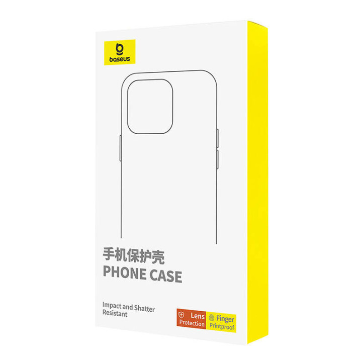 Custodia Magnetica Baseus SkyRing con Stand per iPhone 14 Pro Max + tempered glass e kit pulizia (Viola)