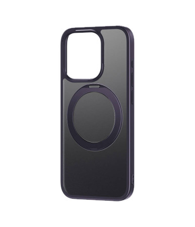 Cover per iP 14 Pro Baseus SkyRing 360° Viola con supporto + vetro temperato e kit pulizia e kit pulizia