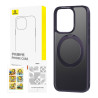 Cover per iP 14 Pro Baseus SkyRing 360° Viola con supporto + vetro temperato e kit pulizia e kit pulizia