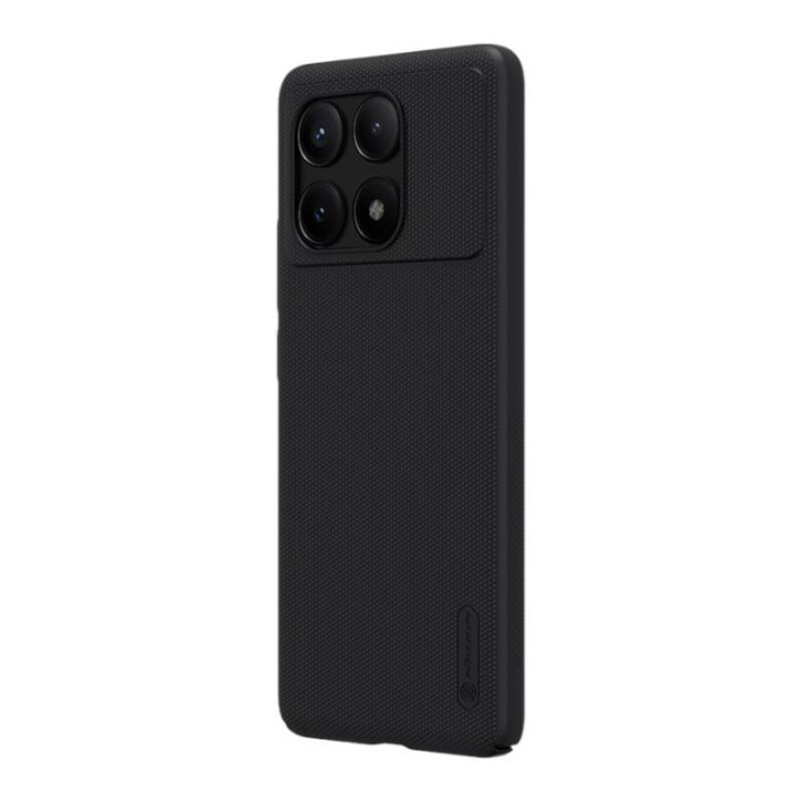Cover Nillkin Super Frosted Shield Pro per Xiaomi Redmi K70E/Poco X6 Pro 5G (Nero)
