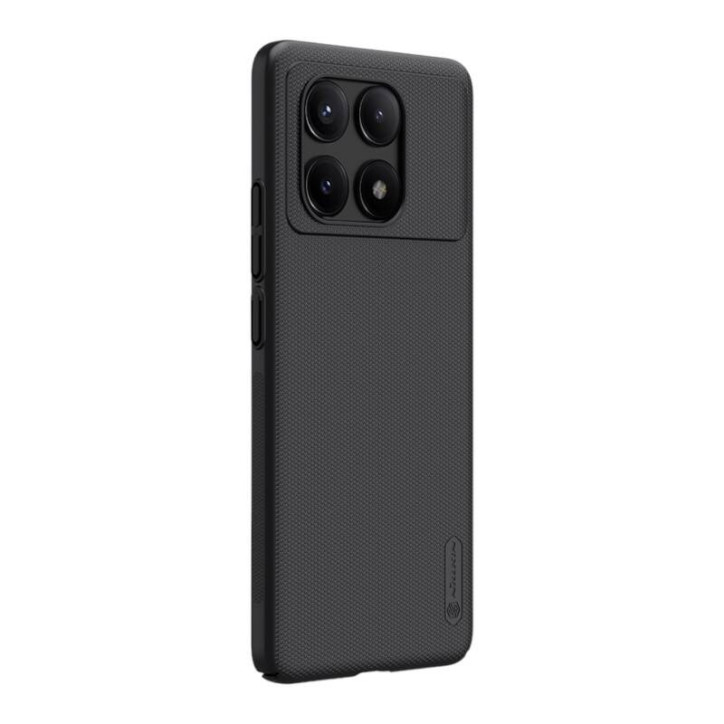 Cover Nillkin Super Frosted Shield Pro per Xiaomi Redmi K70E/Poco X6 Pro 5G (Nero)