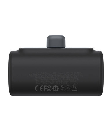 Powerbank OS-Baseus Compact IP 5000mAh 20W (black)