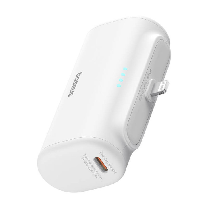 Powerbank Baseus Compact 5000mAh 20W Bianco