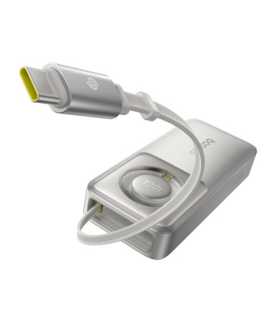 Powerbank Baseus OS Free2Pull 10000mAh 30W +cable (grey)