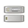 Powerbank Baseus OS Free2Pull 10000mAh 30W con cavo (Grigio)