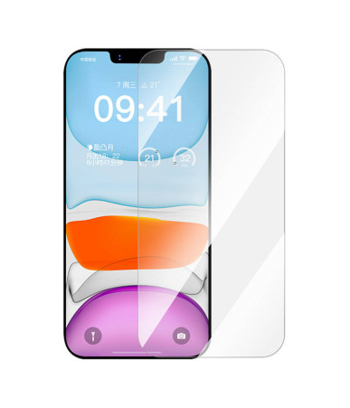 Vetro temperato privacy Baseus Superior HD per iP 11 Pro/X/XS + kit pulizia e EasyStick