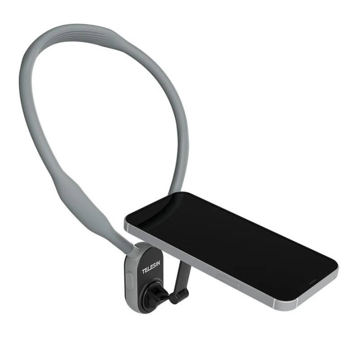 TELESIN Supporto Magnetico da Collo per iPhone MNM-002 Grigio