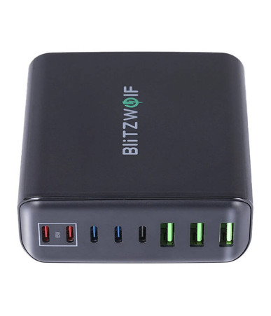 Caricatore da rete Blitzwolf BW-S26 250W Nero