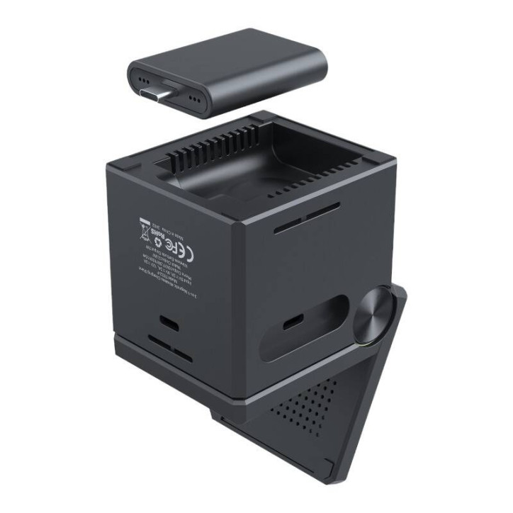 Caricatore Induttivo Choetech T632-F 3-in-1 15W Nero