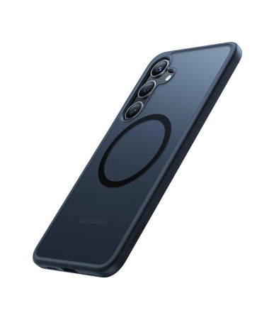 Torras Guardian-Mag Case per Samsung S24+ (Nero)