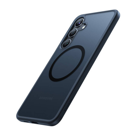 Torras Guardian-Mag Case per Samsung S24+ (Nero)