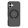 Torras Ostand Pro Cover per iPhone 16 (Nero)