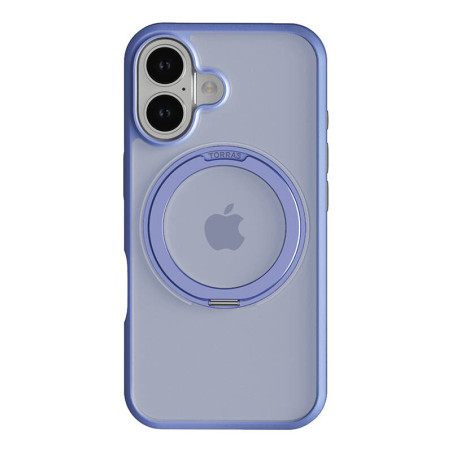 Torras Ostand Pro Case per iPhone 16 (Blu)