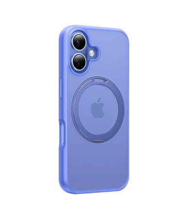 Torras Ostand Pro Case per iPhone 16 (Blu)
