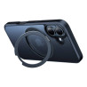 Torras Ostand Pro Case per iPhone 16 Plus (Nero)