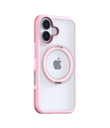 Torras Ostand R Fusion Case per iPhone 16 Rosa