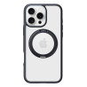 Torras Ostand R Fusion Case per iPhone 16 Pro Max Nero