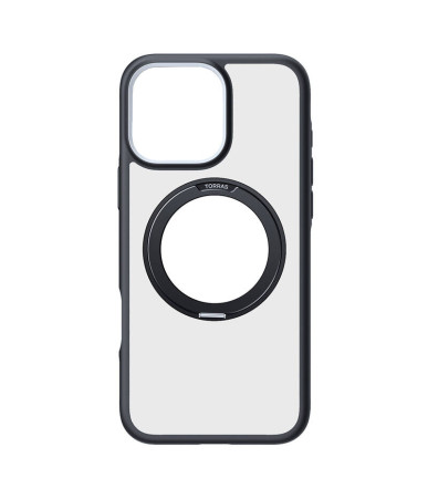 Torras Ostand R Fusion Case per iPhone 16 Pro Max Nero