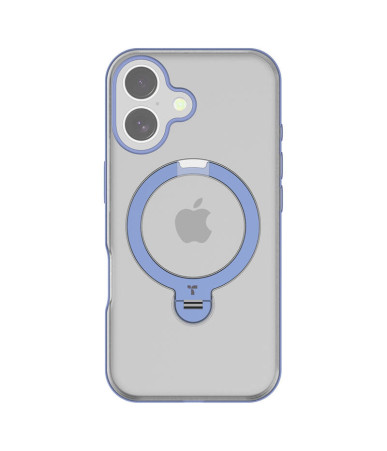 Torras Ostand Spin Case per iPhone 16 (Blu)