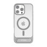 Torras Pstand Series Case per iPhone 16 Pro Max (Grigio)