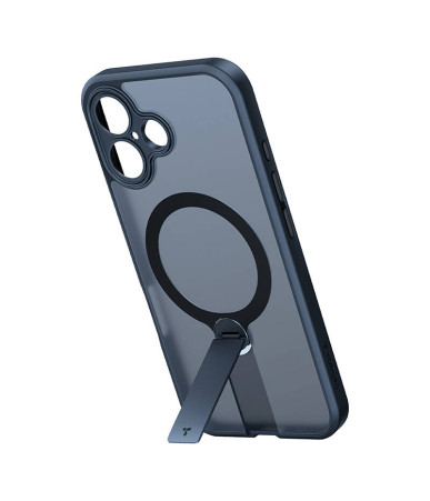 Torras Pstand Spin Case per iPhone 16 (Nero)