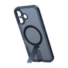 Torras Pstand Spin Case per iPhone 16 Plus (Nero)