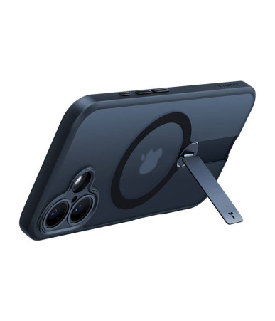 Torras Pstand Spin Case per iPhone 16 Plus (Nero)