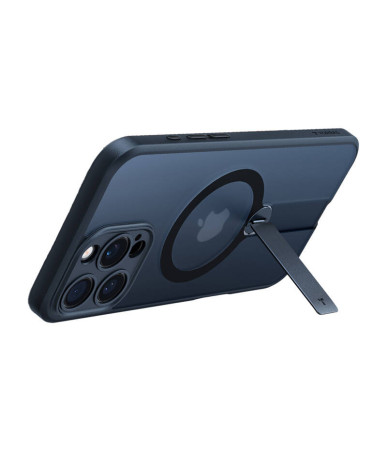 Torras Pstand Spin Case per iPhone 16 ProMax (Nero)