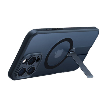 Torras Pstand Spin Case per iPhone 16 Pro Max (Nero)