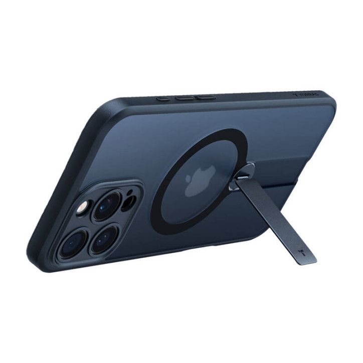 Torras Pstand Spin Case per iPhone 16 ProMax (Nero)