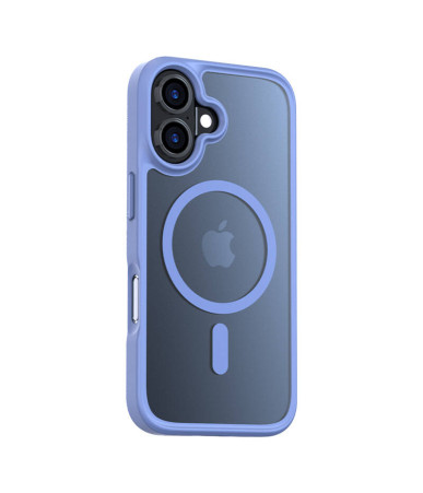 Torras Guardian Magnetic Case per iPhone 16 (Blu)