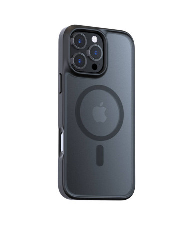 Torras Guardian Magnetic Series Cover per iPhone 16 Pro Max Nero