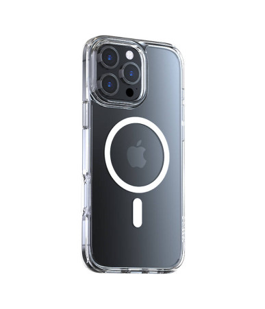 Torras Diamond-Mag Series Cover per iPhone 16 ProMax (Trasparente)