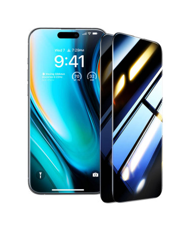 Vetro Privacy Torras Install Master per iPhone 16 Plus