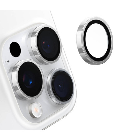 Torras Lensguard Vetro per Fotocamera iPhone 16 Pro (Grigio)