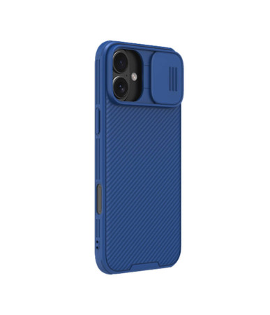 Custodia Nillkin CamShield Pro per iPhone 16 Plus (Blu)