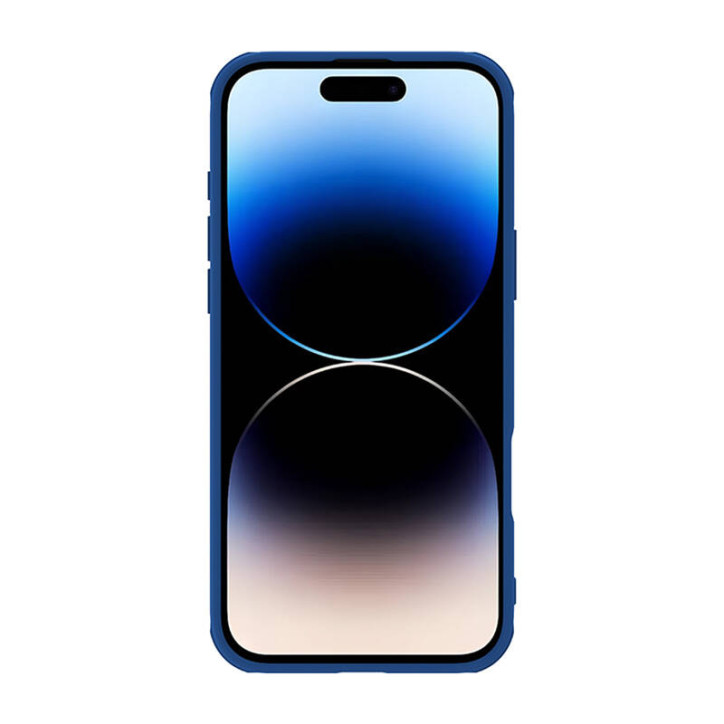 Custodia Nillkin CamShield Pro per iPhone 16 Pro Max (Blu)