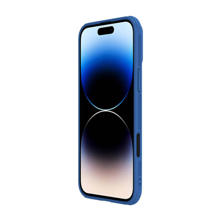 Nillkin CamShield Pro iPhone 16 Pro Max Custodia Blu