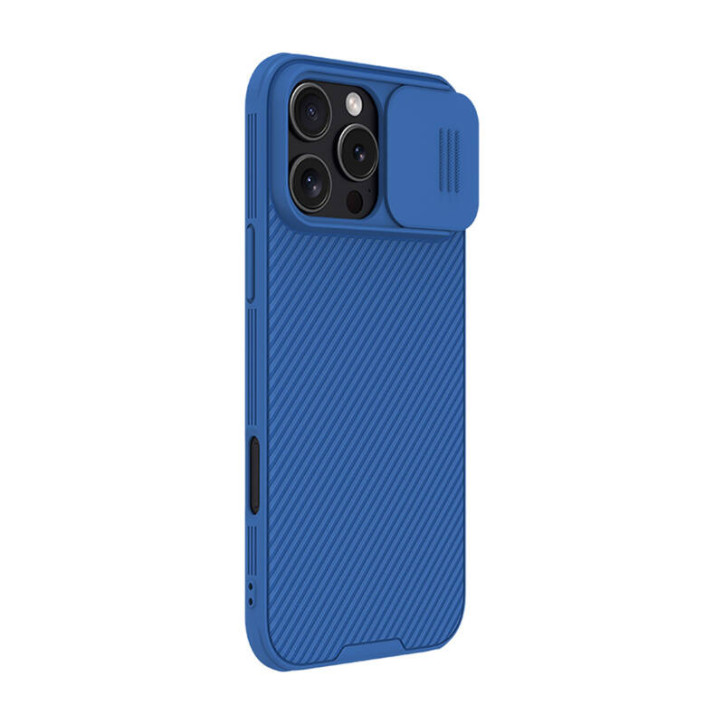 Nillkin CamShield Pro Case per iPhone 16 Pro Max (Blu)