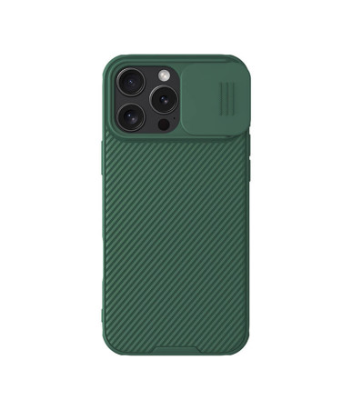 Custodia Nillkin CamShield Pro per iPhone 16 Pro Max Verde