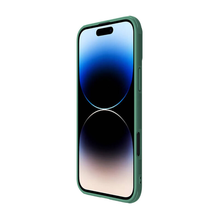 Custodia Nillkin CamShield Pro per iPhone 16 Pro Max Verde